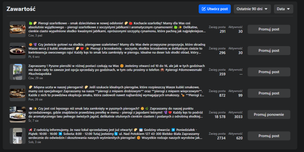 pierogowelove posty social media